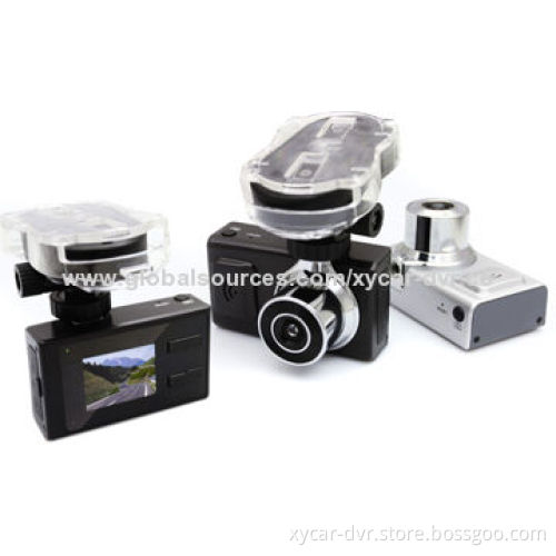 Full HD 1,080P 5.0MP Car DVRs with GPS Tracker/Motion Detection